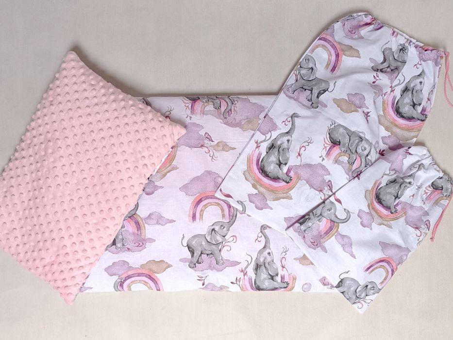 Zestaw do przedszkola żłobka leżakowanie  słonie