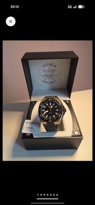 Швейцарський годинник Certina DS Eagle | Куплений у Швейцарії | Повний