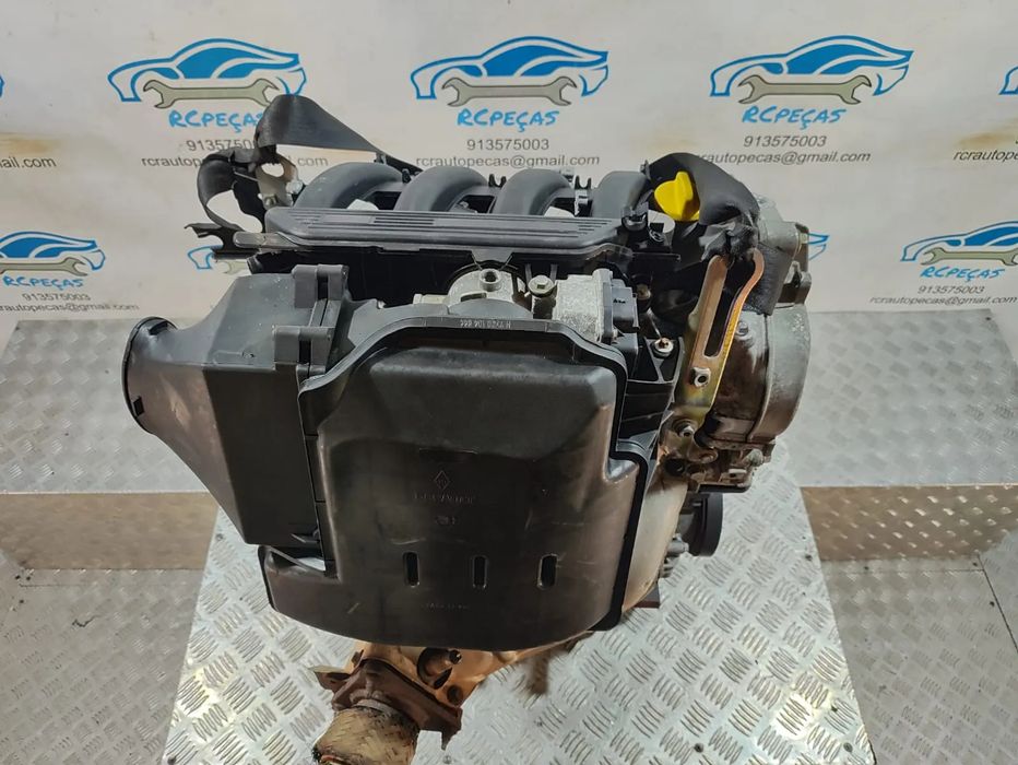 Motor Completo Renault Clio mk2 Fase 2 II 1.4i 16v 98cv K4JB711 K4J711