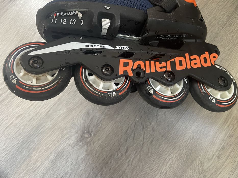 Ролики дитячі Rollerblade Microblade 3WD  28–32 розмір