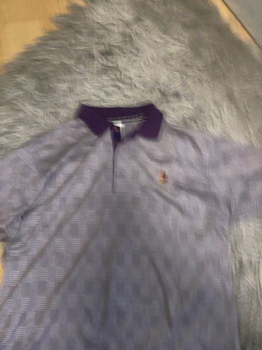 Nike court purple tennis xxl polo 90s vintage