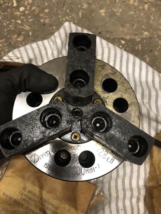 Патрон токарный самоцентрирующийся!