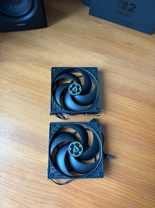 Ventoinha 120mm Arctic Ps12 PWM PST (case fan) (Duas Unidades)