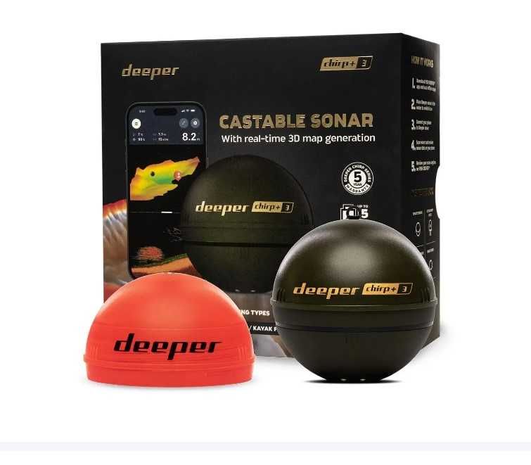 Эхолот Deeper Smart Sonar Chirp+ 3 ( Deeper Max)