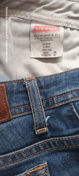Spodnie damskie BIG STAR