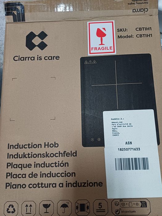 Placa Indução Portátil