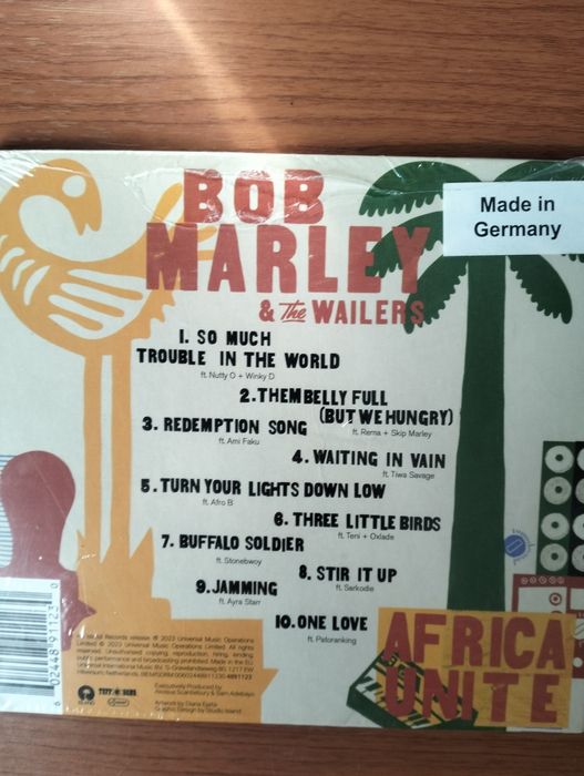 CD Bob Marley & The Wailers - Africa Unite'