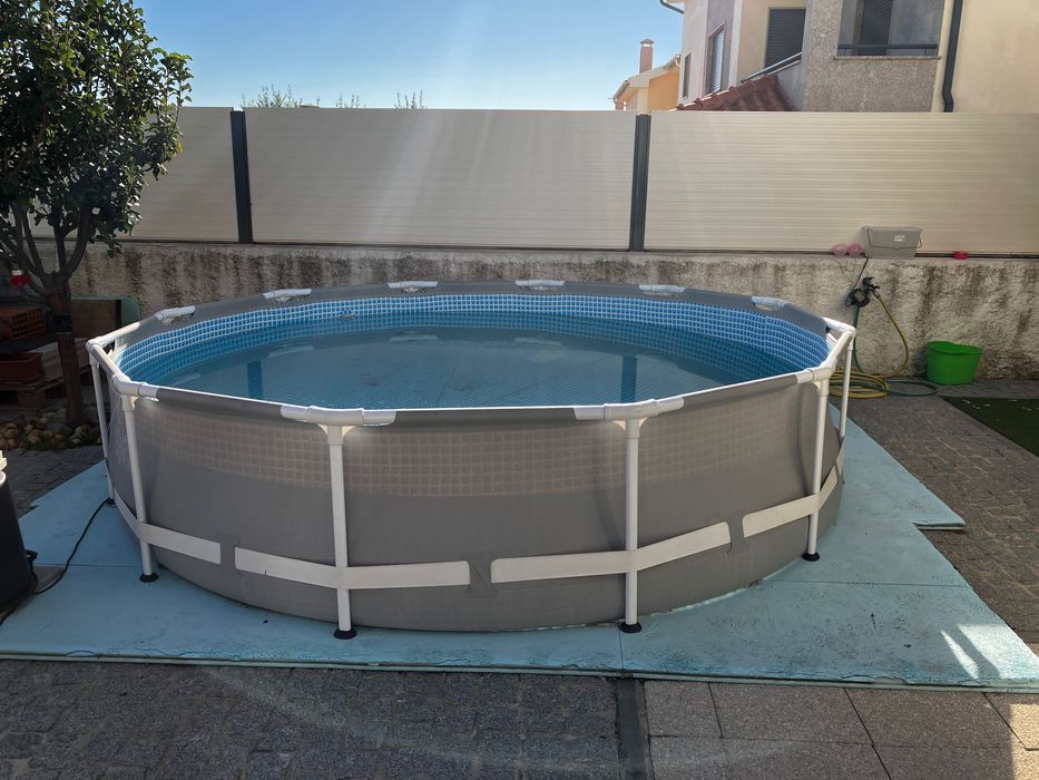 Piscina redonda INTEX com bomba64281085601922123