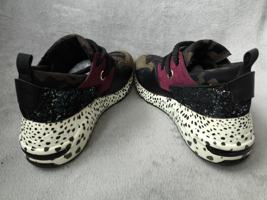 Sneakersy Steve Madden JCLIFF rozmiar 33 Oliwkowe stan bardzo dobry