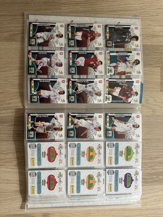 Klaser Panini Euro 2012 + UCL | Ronaldo Top Master, Lewandowski LE | Zestaw