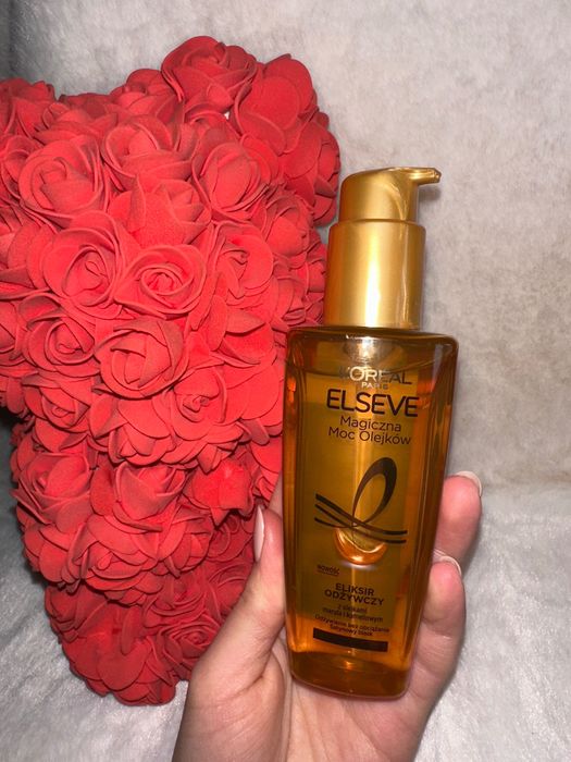 olejek Elseve odżywczy do włosów Magiczna moc olejku na końcówki serum