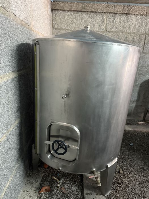 2 Cubas cuba inox 1500 litros