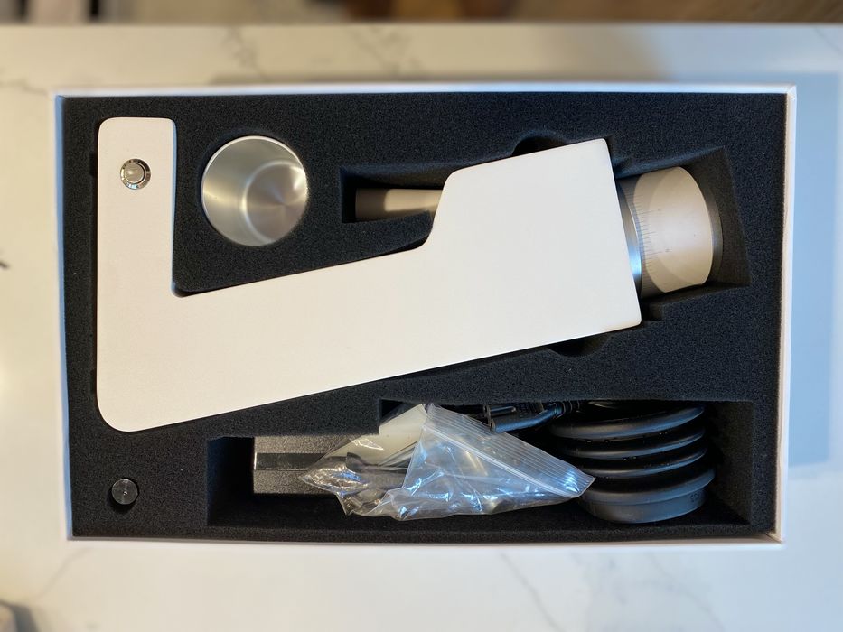 Młynek do kawy Varia VS3 (2. generacja), kolor biały – stan idealny