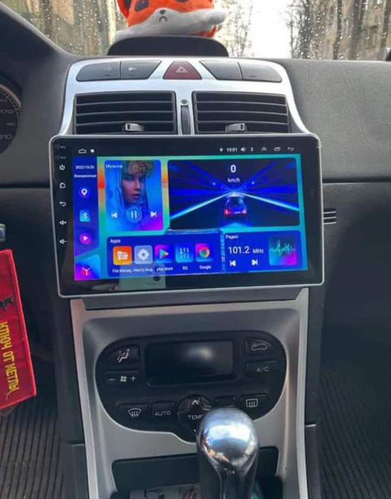 Entregas grátis Zona Grande Porto Rádio Android 14 Peugeot 307 (Novo)