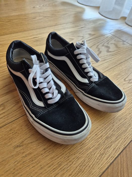 Vans czarne rozmiar 9,5, 26 cm, 40,5