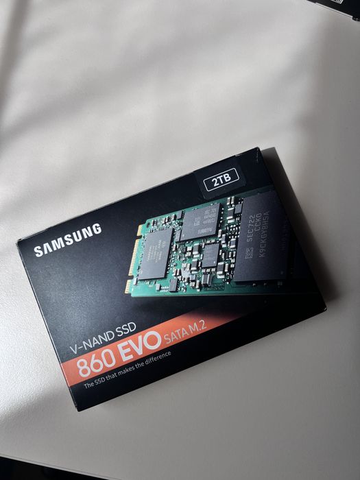 2x NOWY Dysk SSD Samsung 2TB M.2 SATA SSD 860 EVO