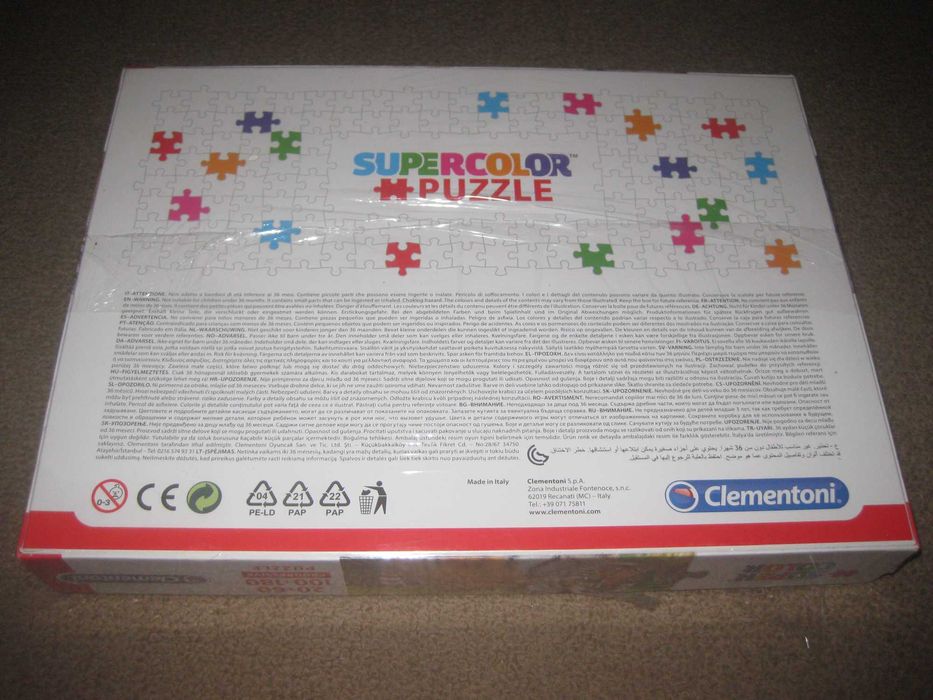 4 Puzzles em 1, Progressivos! Novo e Embalado!