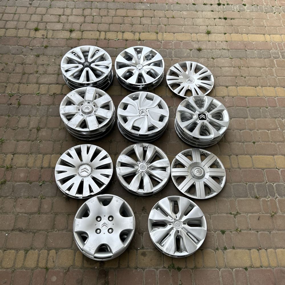 Ковпаки Citroen R14 R15 R16 Колпаки Ситроен оригинал c-elysee: 250 грн ...
