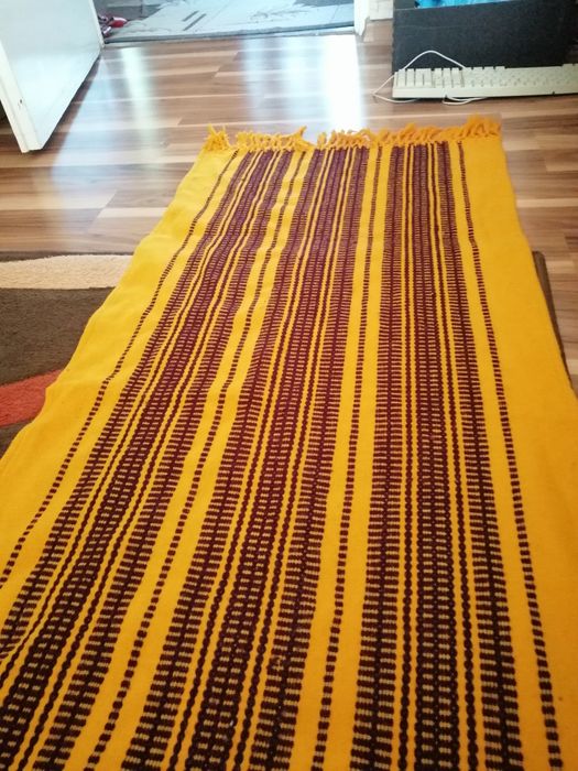 Bieżnik, kilim, obrus, PRL, Cepelia