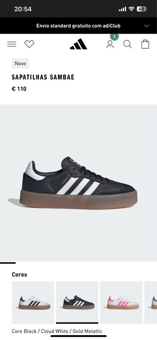 Adidas Samba Pretos (originais) Novos, nunca usados