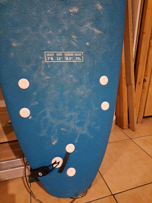 Prancha de surf 7'8 para iniciantes/intermédios