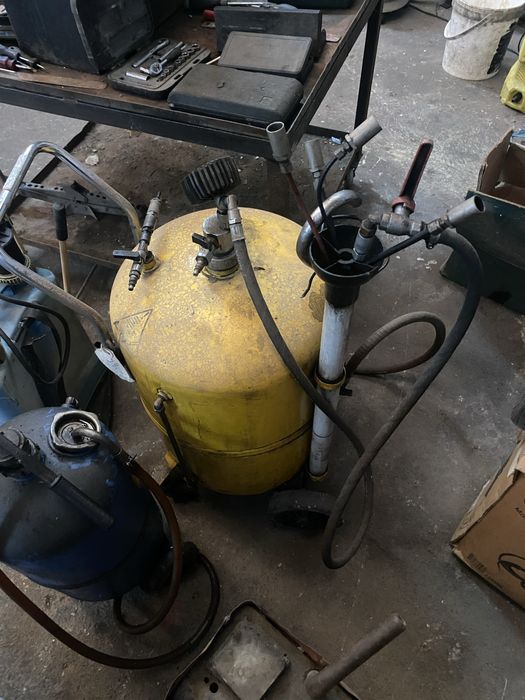 Kit Sugadora de oleo e bomba manual de oleo