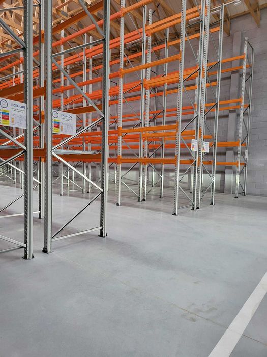 Regały magazynowe, regały paletowe nowe i używane, regal metalowy