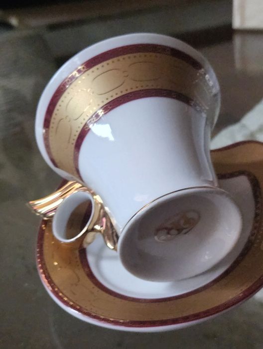 Chávenas em porcelana