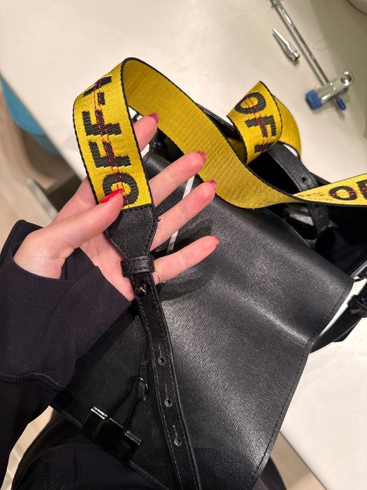 Off-White Binder Clip Shoulder Bag