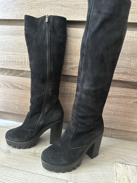 Зимові сапоги 36рр замш