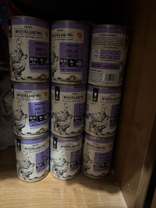 Puszki Wiejska zagroda kot 9x400g