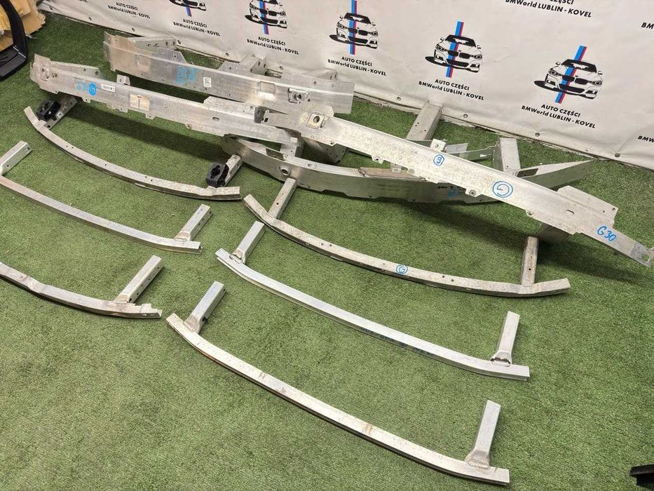 Підсилювач BMW G20 G30 G15 G11 G05 X5 G06 X6 G07 G24 G32 G12 G01 G02 G22 G26 G31 G15 G16 G12 усилитель переднього бампера верхній нижній рест дорест