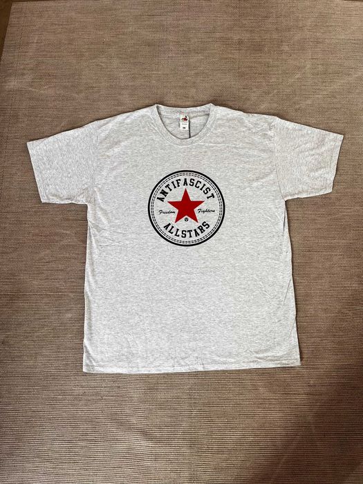 T-shirt AntifaAllstars | Fruit of the Loom | Nova c/ Etiqueta