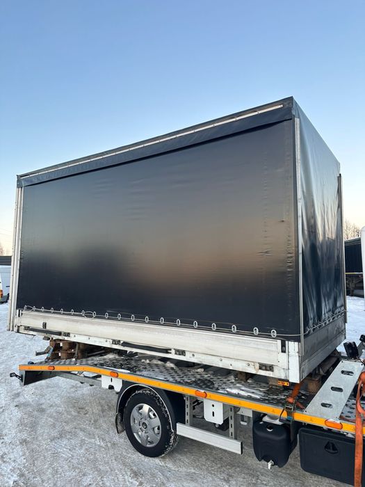 Будка, кузов тентований бортовий з задніми дверима, новий тент!