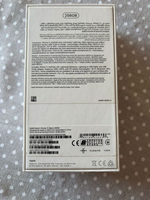 Iphone 11 256gb preto