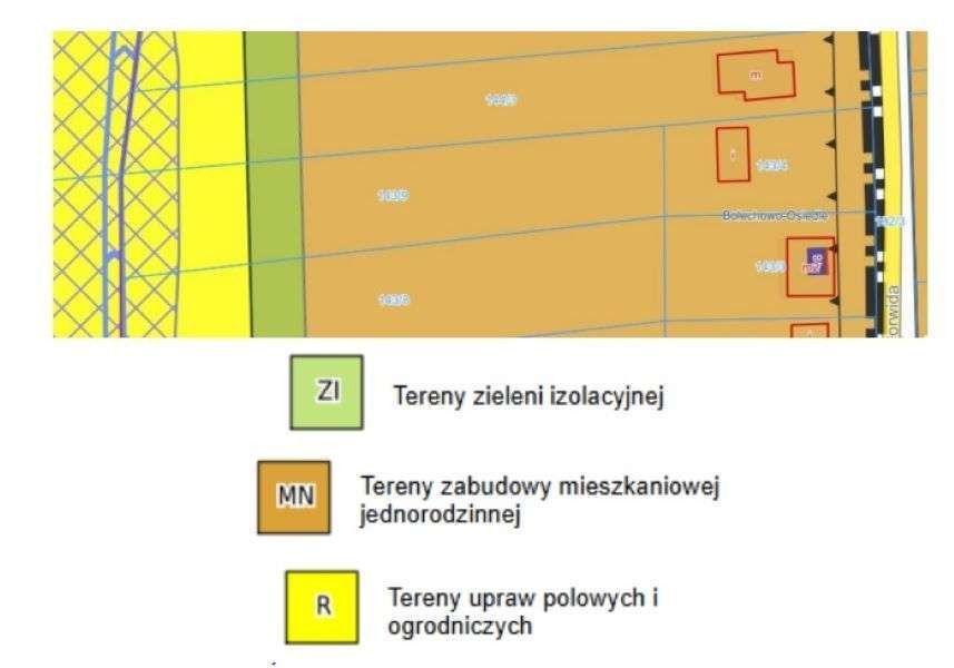 Duża działka budowlana z uzbrojeniem Bolechowo-Osiedle - Widok 2