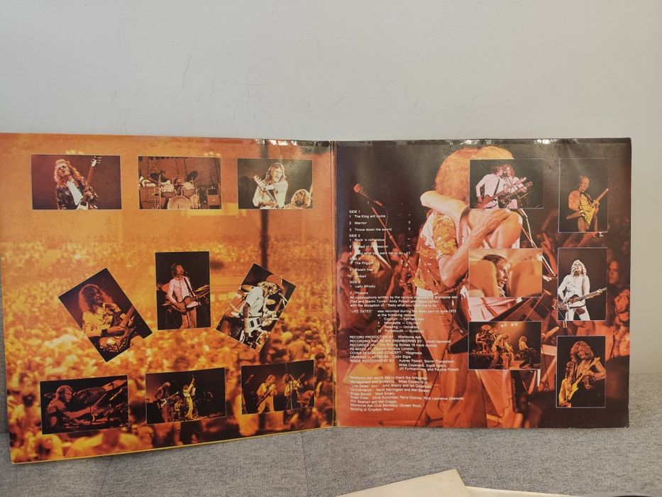 Wishbone Ash Live Dates 2LP