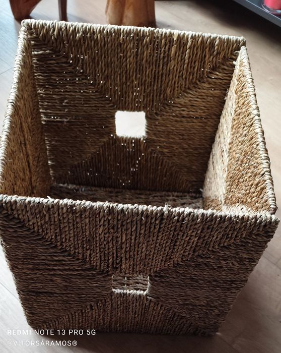 Conjunto de dois cestos de arrumação para móvel Kallak