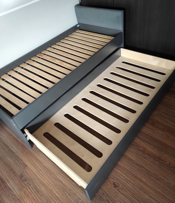 Łóżko Meblik+barierka+panel