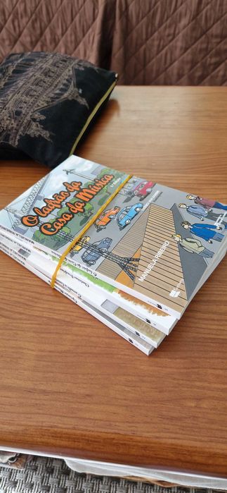 conjunto de quatro livros  para jovens