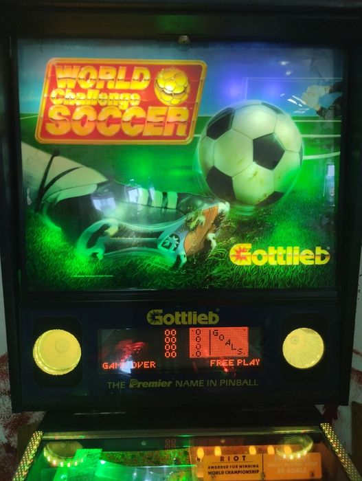 Flipper Pinball World Challenge Soccer