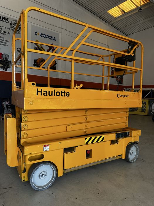 Plataforma tesoura eletrica  haulotte 12metros