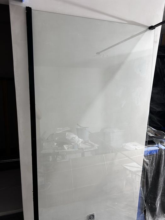 SZYBA PRYSZNICOWE WALK IN, transparentna, szklo hartowane