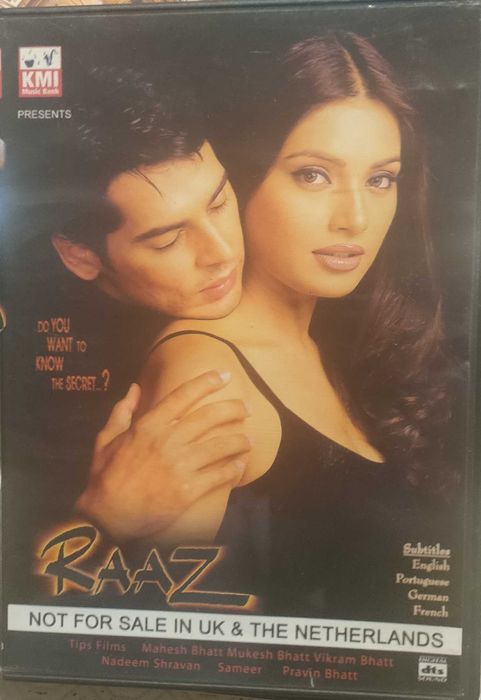 DVD filme indiano de terror sobrenatural Raaz