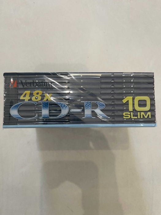 Gravador de CD-R Verbatim de 700 MB (caixa compacta com 10 unidades)