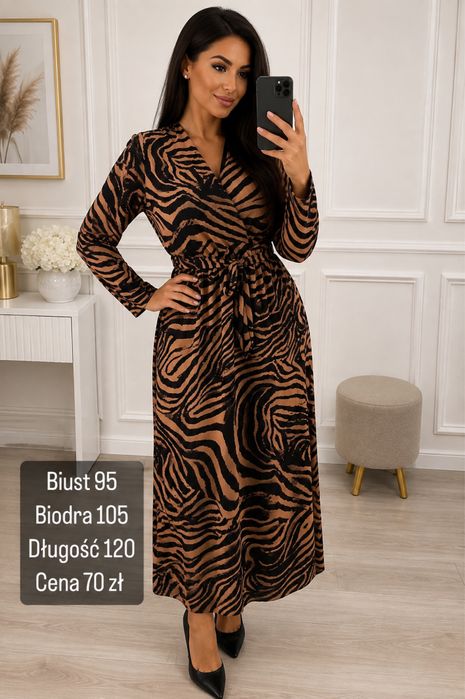 Sukienka dluga biust 95