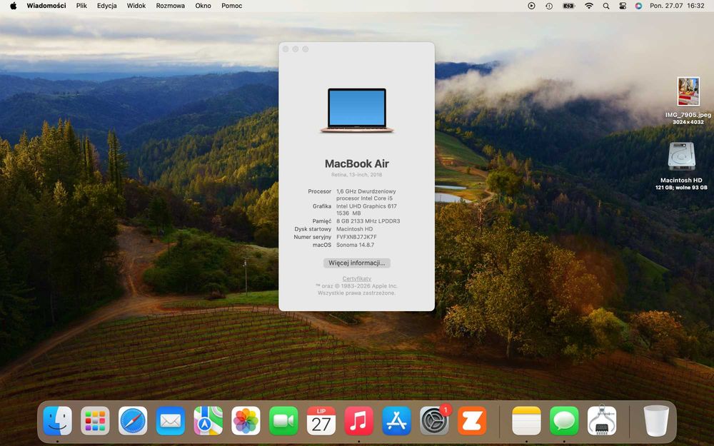 macbook Air A1932 13.3" Retina A1932 Rose Gold