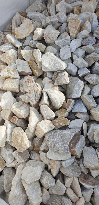 Grys Crystal white 32-63 Kamienie ogrodowe dekoracyjne ozdobne