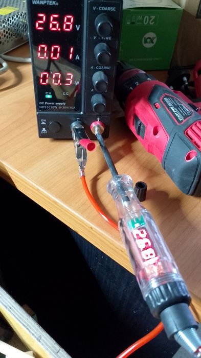 Тестер напруги автомобільний 6В...24В