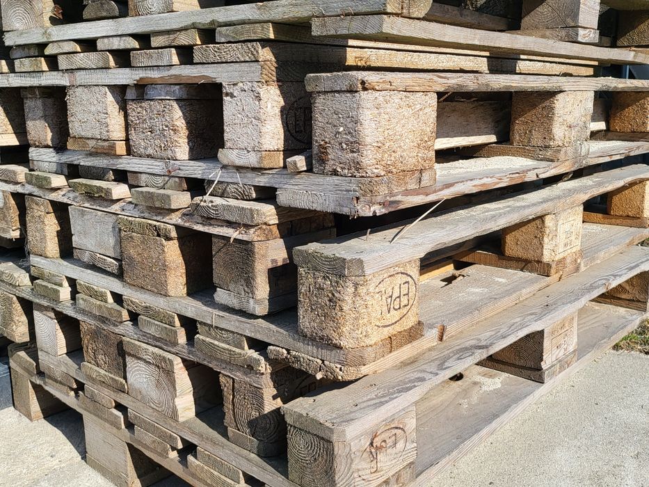 Palety typu EURO EPAL 120 x 80 Europaleta paleta drewniana z defektem